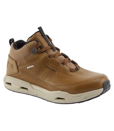 Mens Adflex Eco Leather Walking Boots Brown Tan Craghoppers