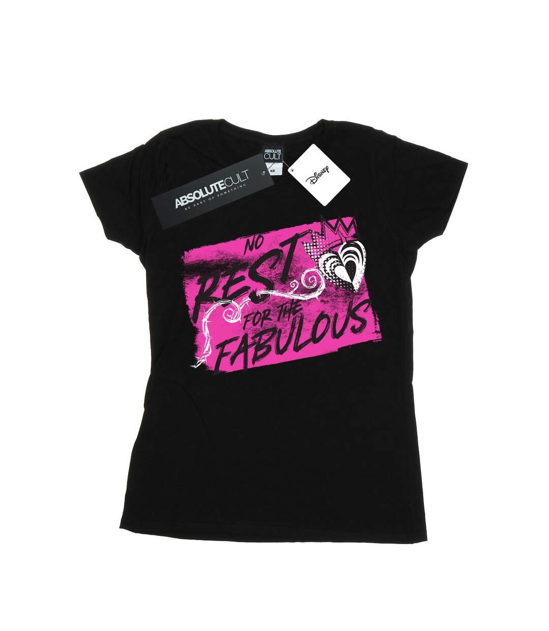 Disney - T-shirt THE DESCENDANTS NO REST - Femme (Noir) - UTBI17713-1