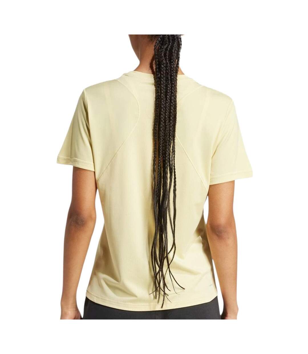T-Shirt jaune femme adidas wtr d4t-2