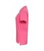 Asquith & Fox Womens/Ladies Plain Short Sleeve Polo Shirt (Pink Carnation) - UTRW3472