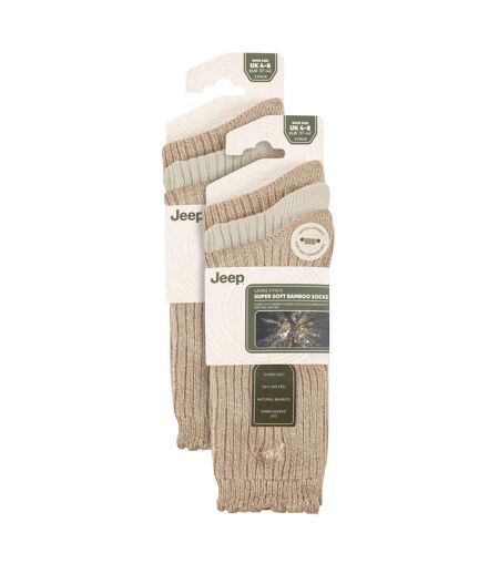 Lot de 6 jolies chaussettes festonnées en bambou pour femme