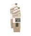 Lot de 6 jolies chaussettes festonnées en bambou pour femme-2