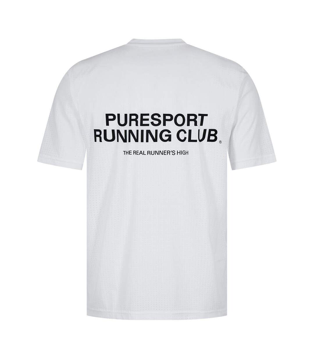 T-shirt Running Club Homme Blanc Performance-2