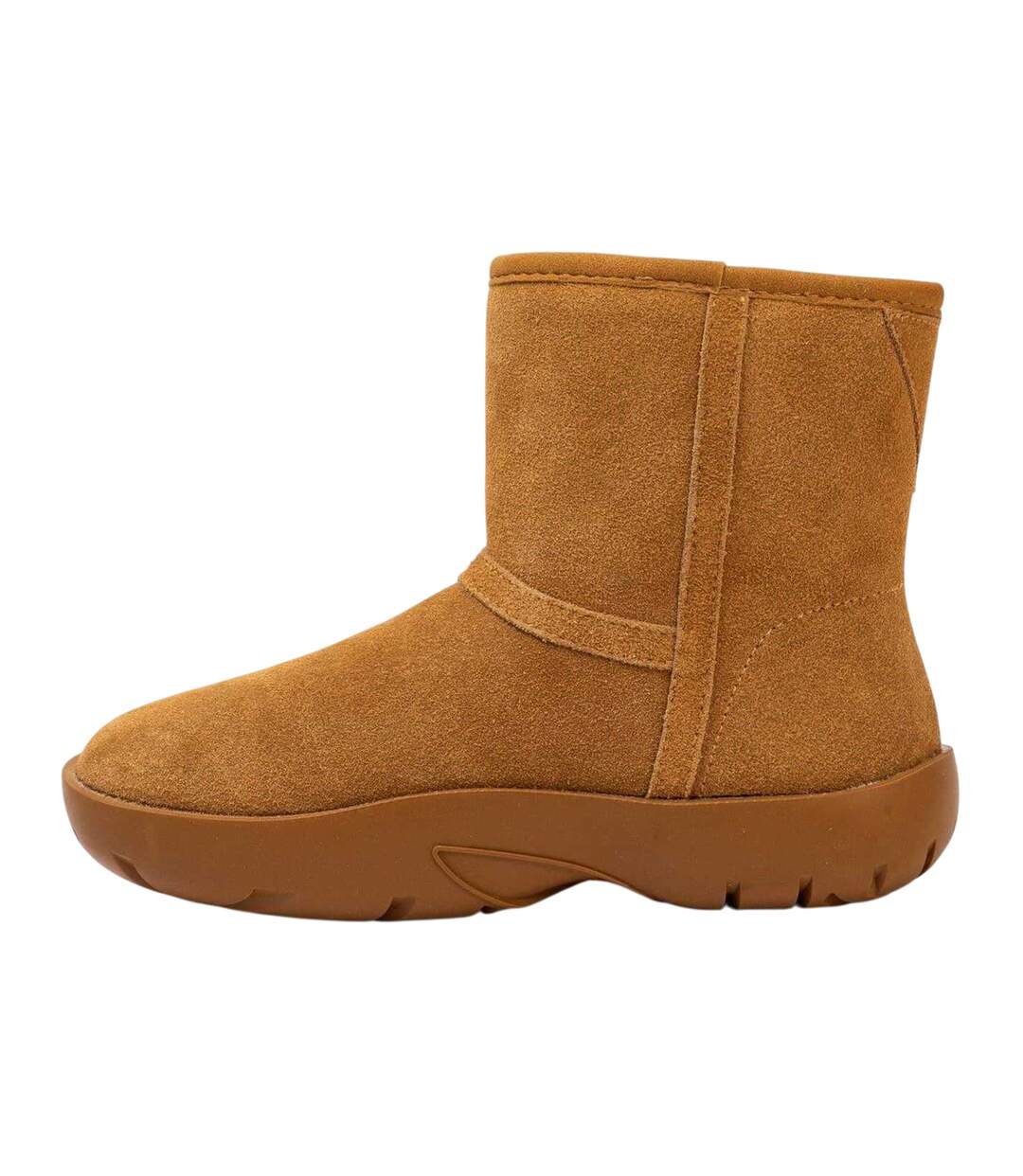 Bottines Coupe Confortable Femme Marron Gris Golddigga-3