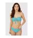 Bas de maillot de bain savannah femme bleu sarcelle Mantaray-4