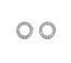 Boucles d'oreilles Duo Circlet, Cristal d'Autriche-3
