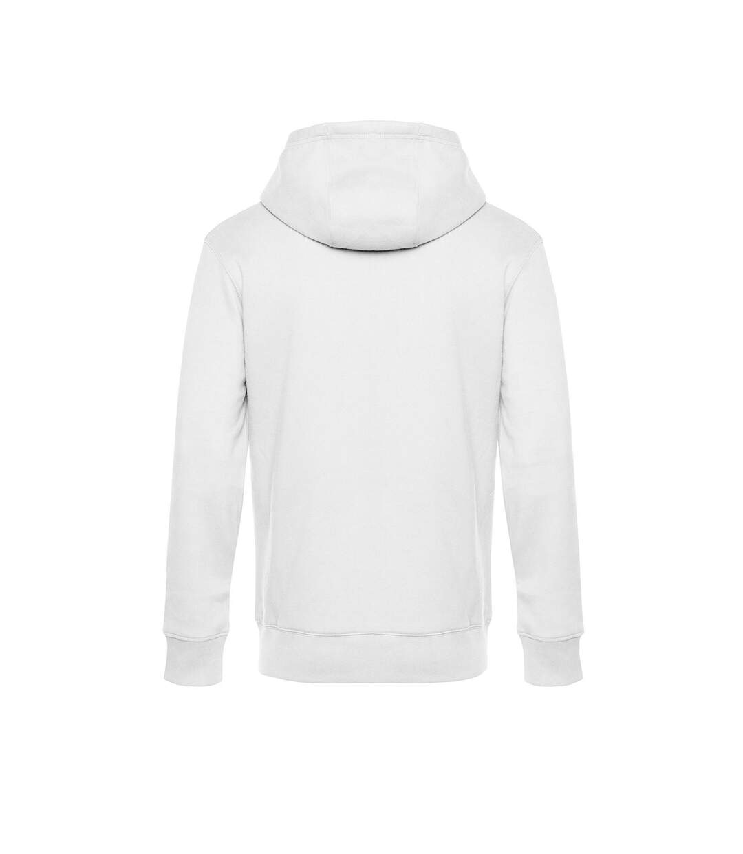 Mens King Hooded Sweater Blanc B&C-2
