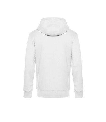 Mens King Hooded Sweater Blanc B&C