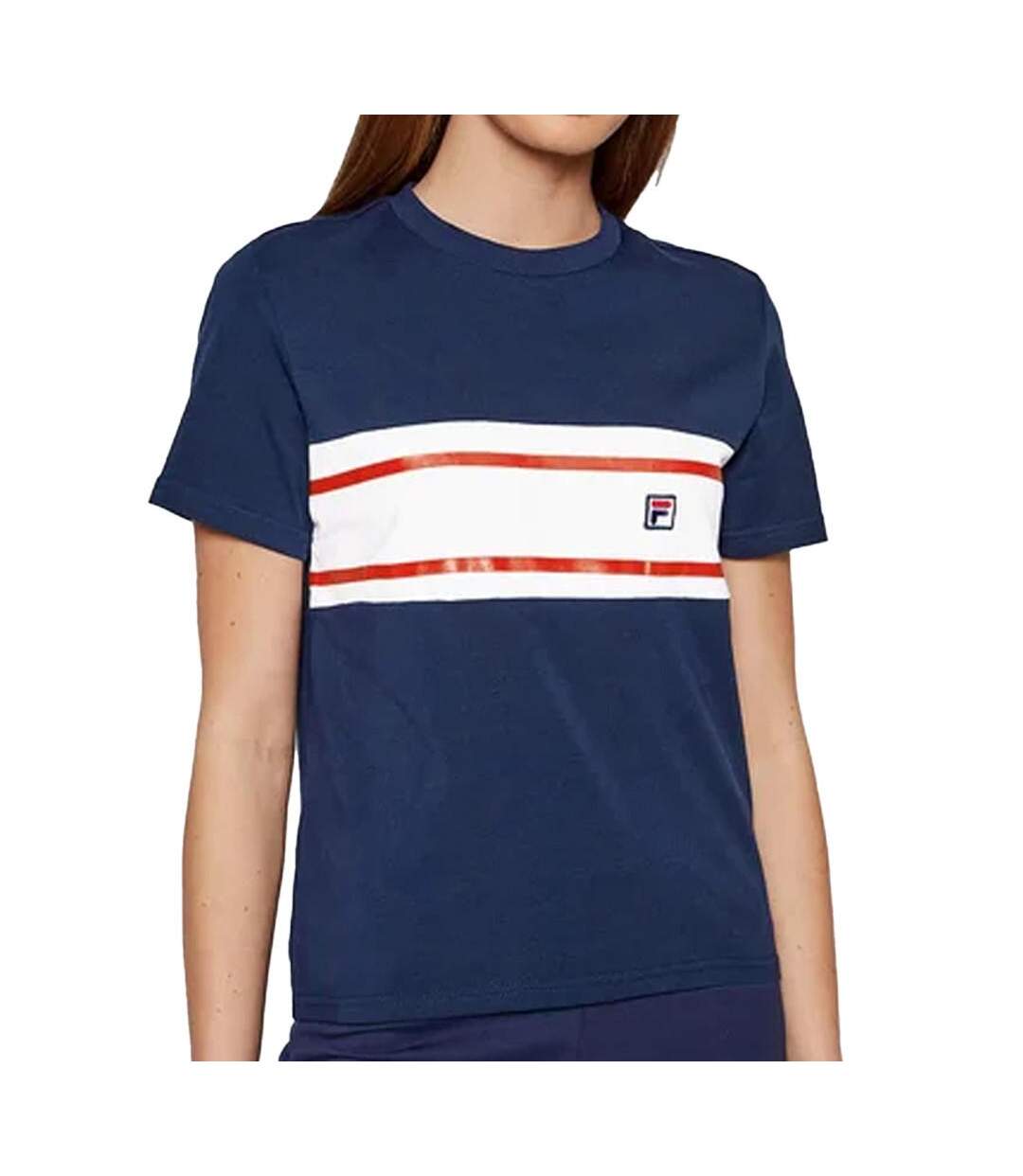 T-shirt Marine Femme Fila Buldan - XS