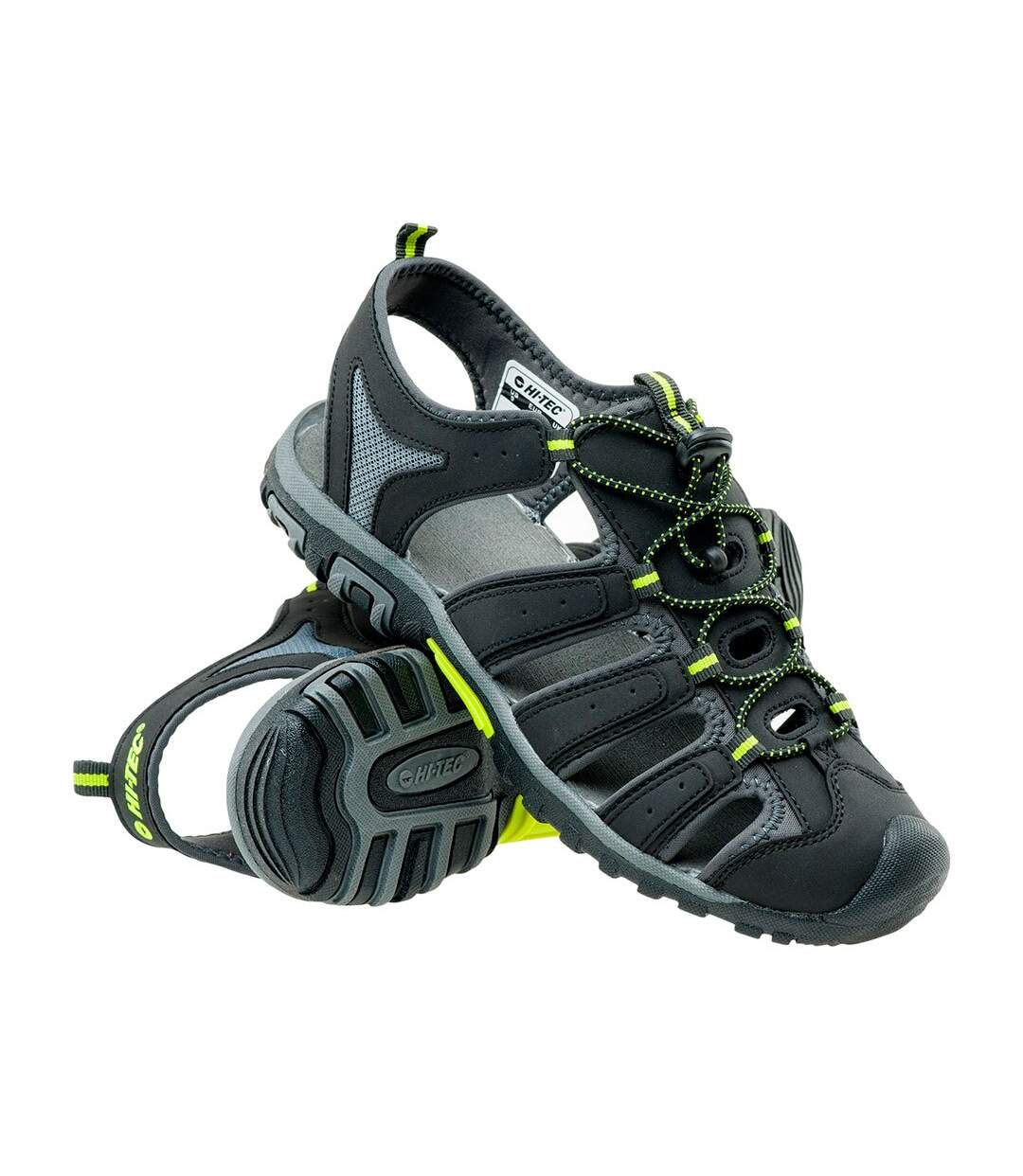 Sandales eritio homme noir / vert clair Hi-Tec-4