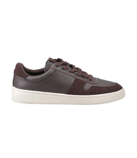 Mens Trvl Lite Court Suede Trainers Brown Toms