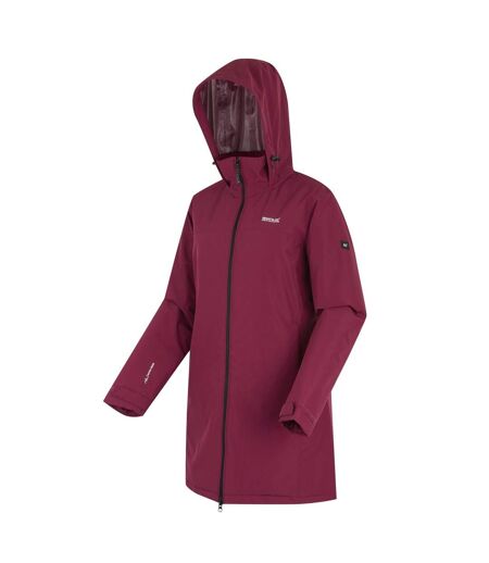 Veste Imperméable Tamlin Femme Rouge Sombre Regatta
