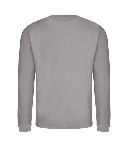 Sweatshirt unisexe gris platine Awdis