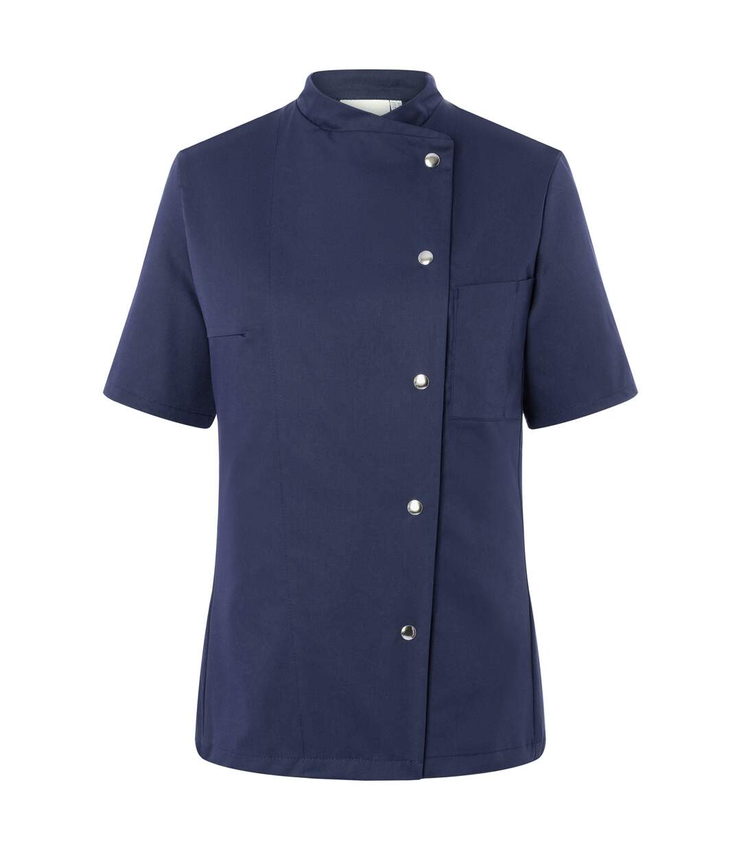 Womens/ladies Greta Chef Jacket Navy Karlowsky-1
