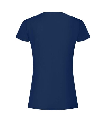 T-shirt femme bleu marine Fruit of the Loom Fruit of the Loom
