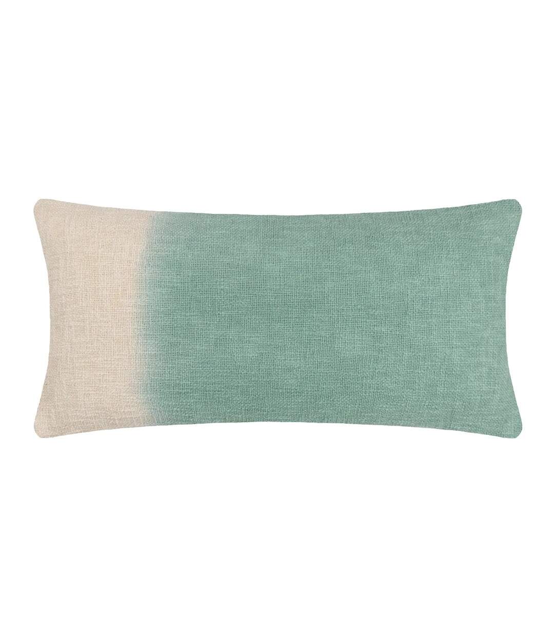 Mizu dip dye cushion cover 30cm x 65cm eucalyptus Furn