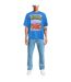 T-shirt Homme Bleu Cavalli Class-3