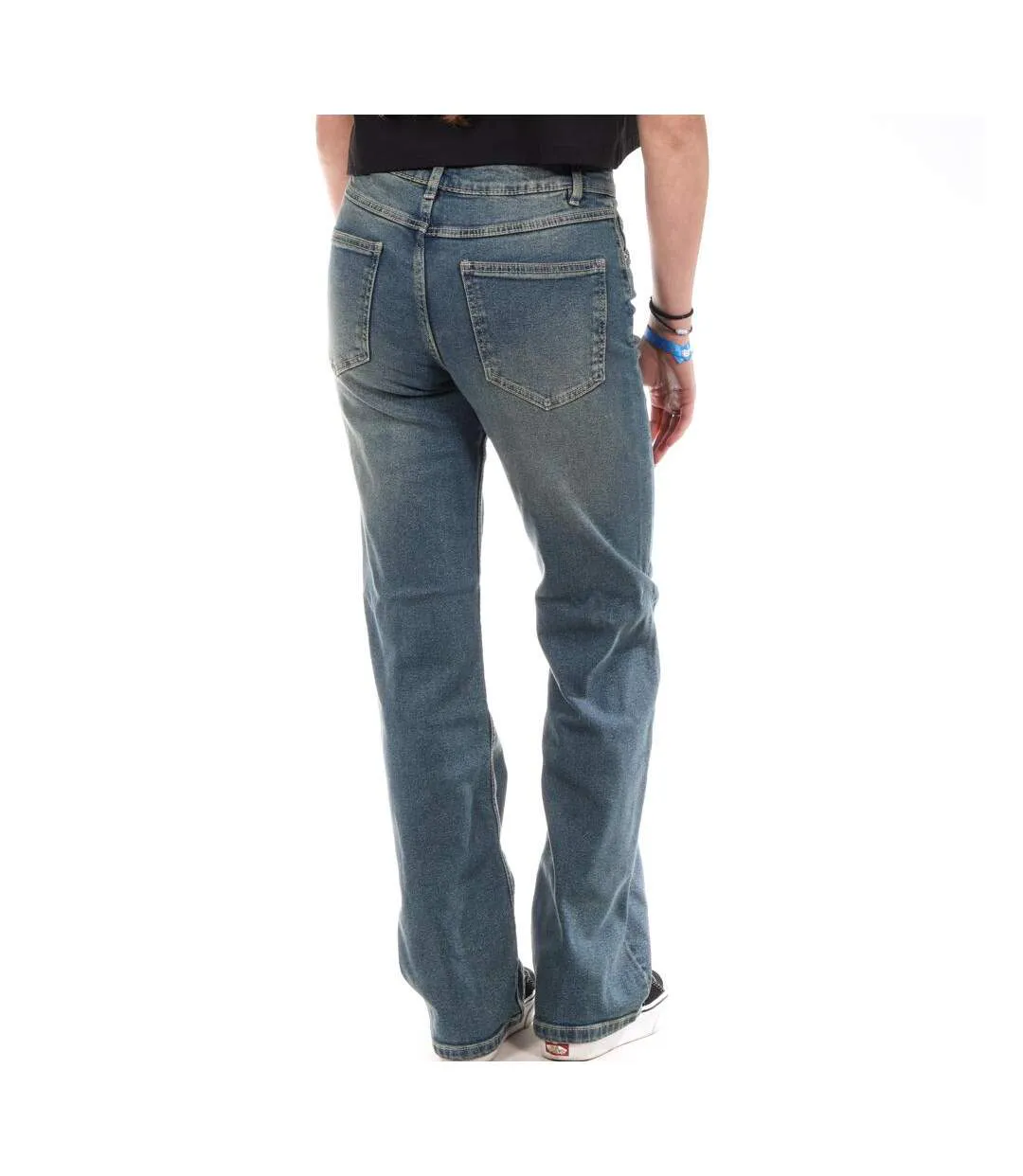 Jean droit bleu femme jennyfer draigey-2