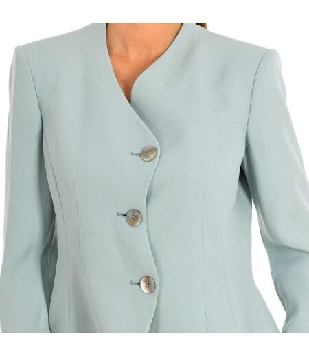 Classic collar buttoned jacket T2G03TT2003 woman