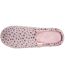 Isotoner Chaussons Mules femme microvelours semelle ergonomique soutien voûte plantaire-3