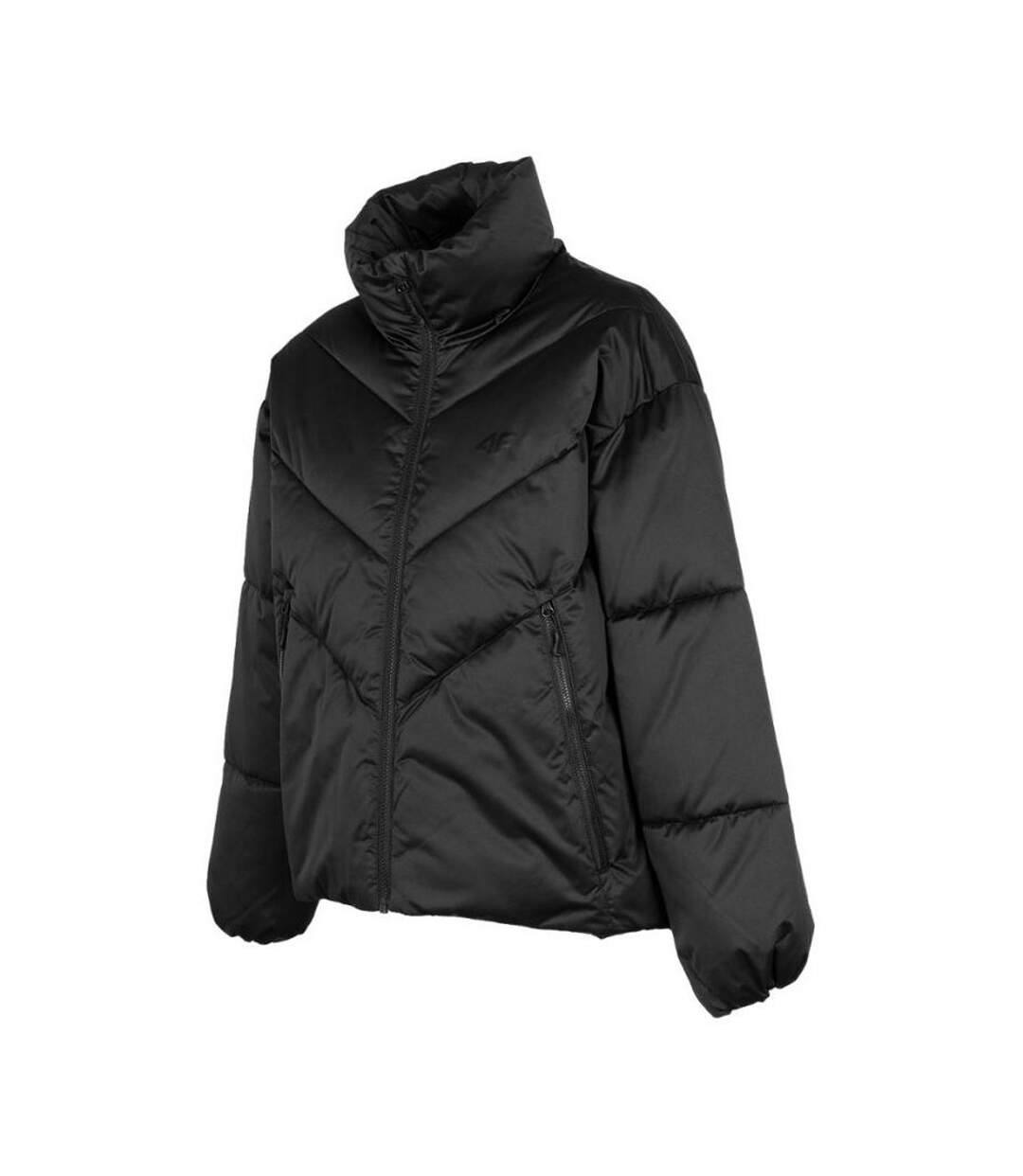 Doudoune Style Matelassé H4z22 Femme Noir 4F-2