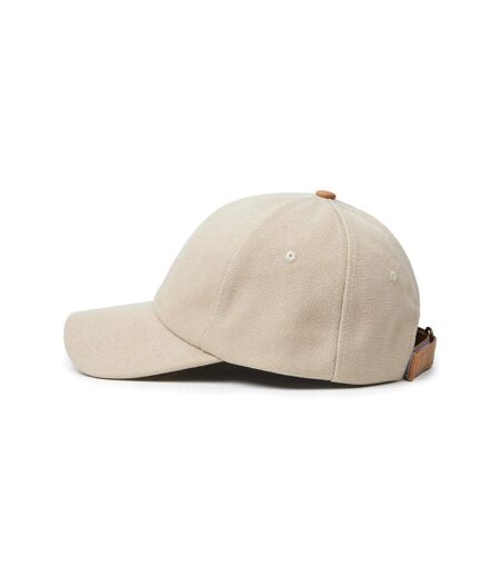 Canvas aware baseball cap beige Vinga