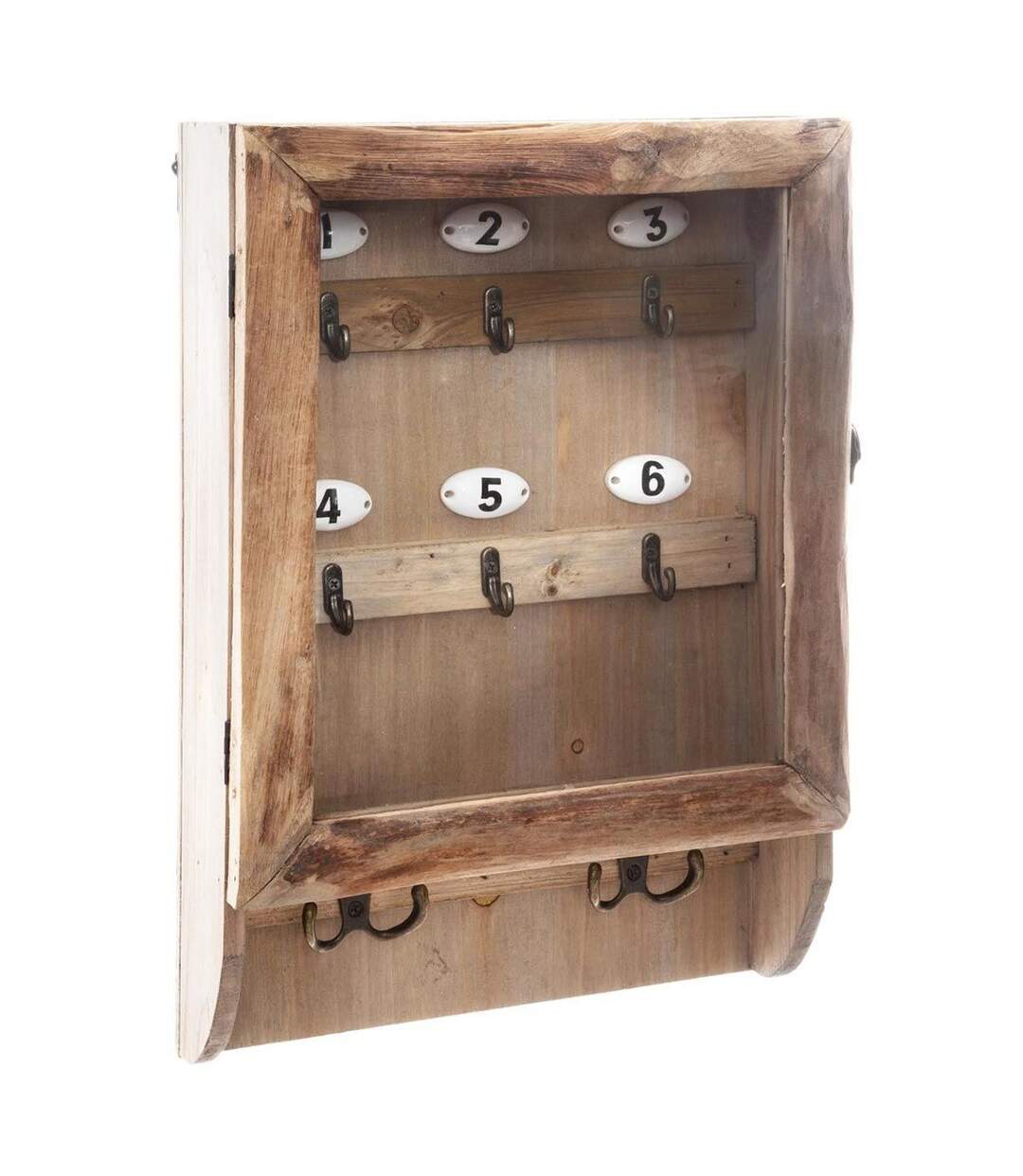 Boîte à Clés en Bois Key 26x38cm Naturel-1