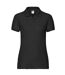 Polo Femme Noir Fruit Of The Loom-1