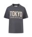 T-shirt Tokyo Femme Anthracite Blank Essentials-2