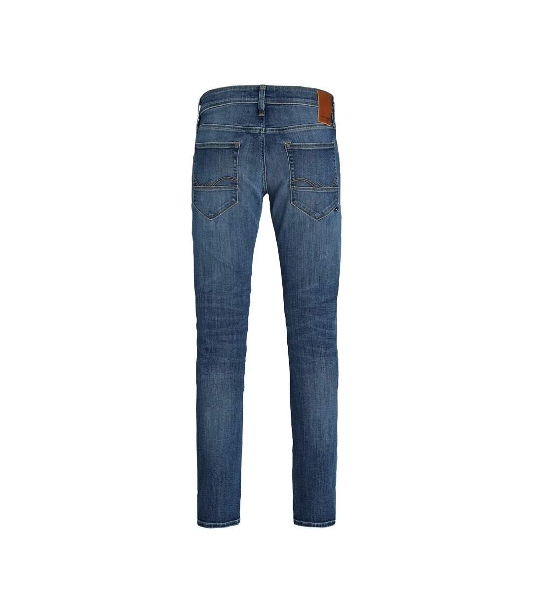 Jean Glenn Fox Homme Bleu Denim Jack And Jones-3