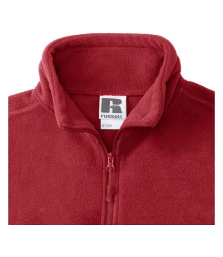 Polaire À Fermeture Zippée Homme Rouge Russell