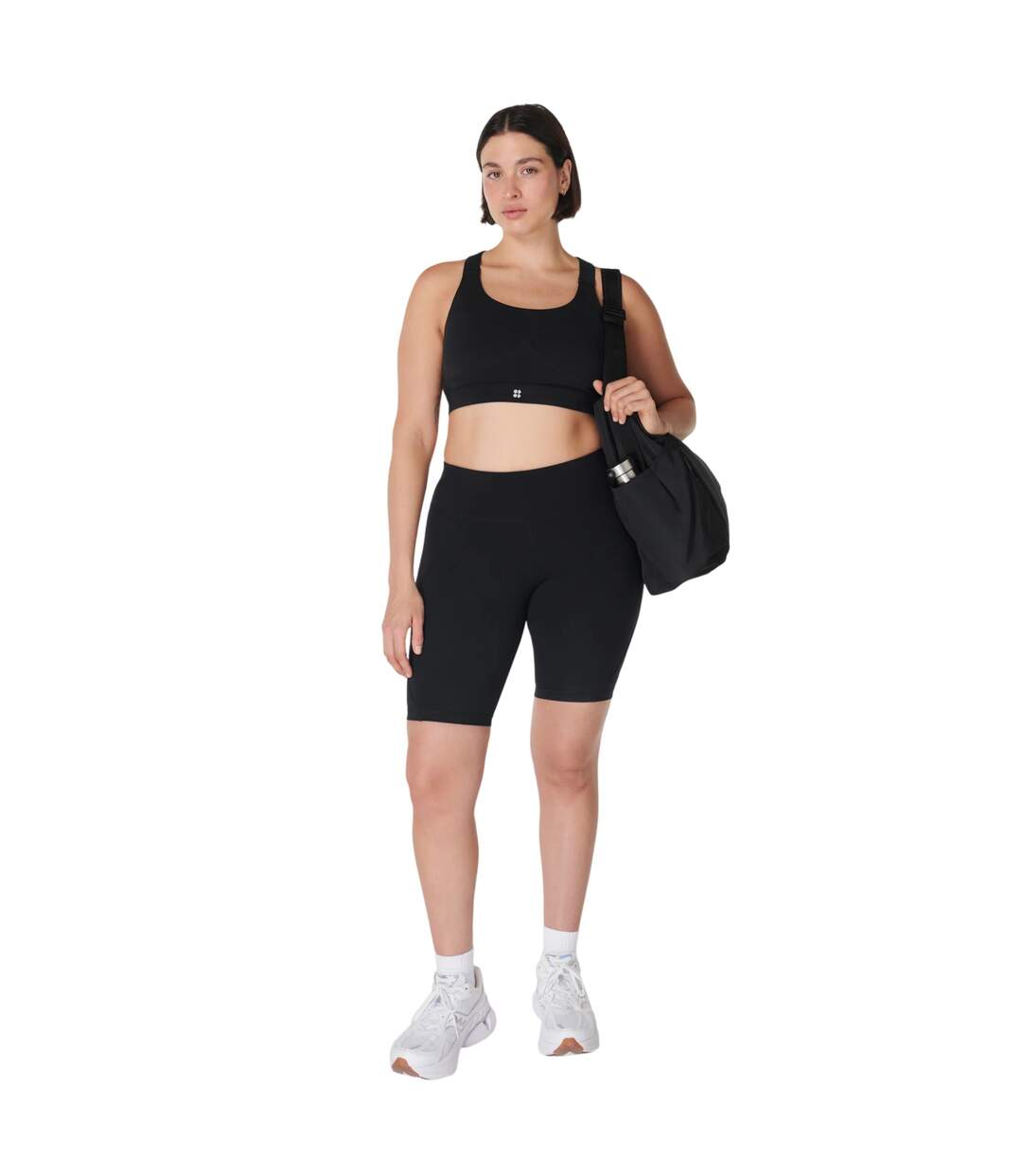 Cuissard De Cyclisme Power Femme Noir Sweaty Betty-1