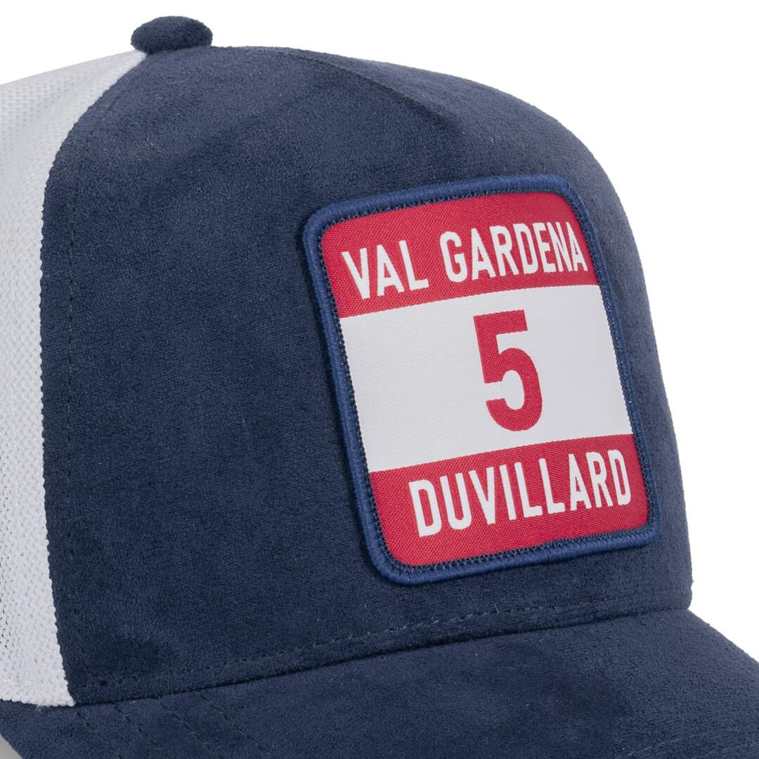 Casquette Trucker premium avec filet Suédine Dossard Duvillard-5