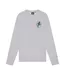 Sweat Style Imprimé Au Dos Thistle Homme Gris Lyle & Scott-2