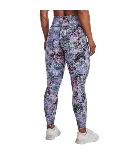 Legging Motif/style Imprimé Meridian Femme Rose Bleu Under Armour
