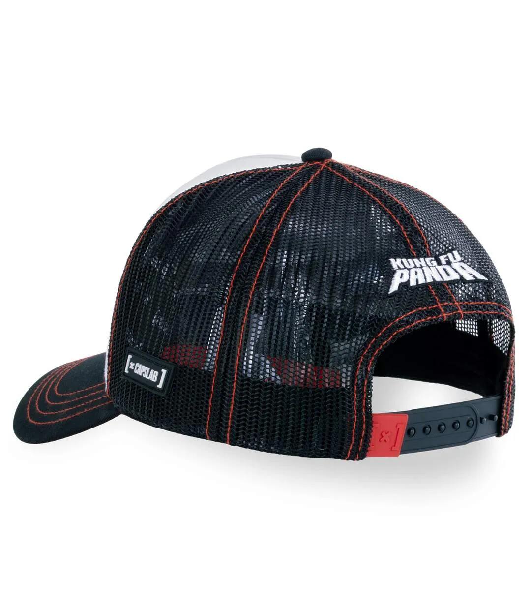 Casquette Trucker avec logo brodé et filet  Kung Fu Panda Take Away Capslab-3