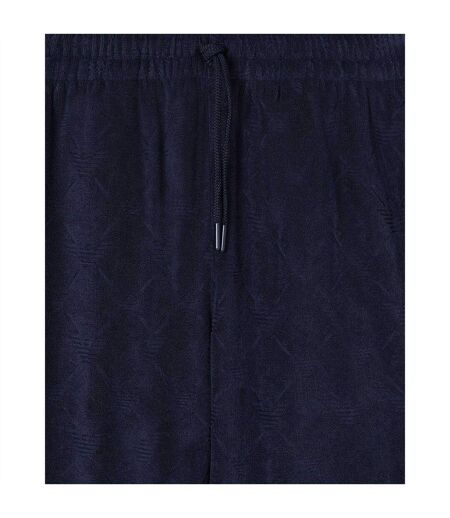 Mens Fleece Shorts Navy Emporio Armani EA7