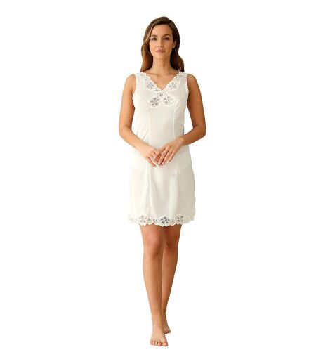 Fond de robe maille satinée 90 cm