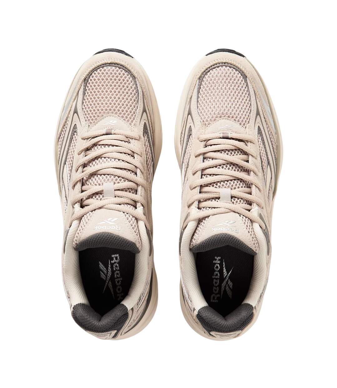 Mens Belwave Trainers Grey Driftwood Reebok-3