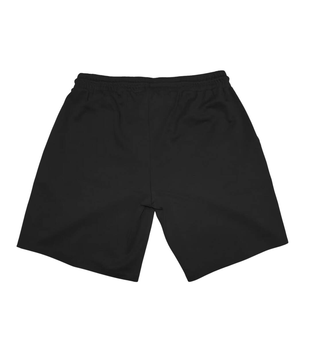 Mens Fleece Logo Sweat Shorts Black Aquascutum-2