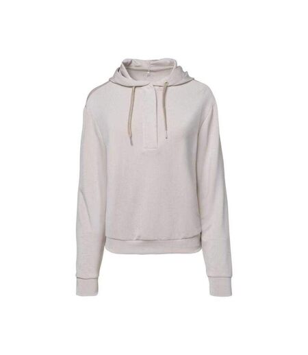 Sweat À Capuche Marico Femme Beige Fitanu