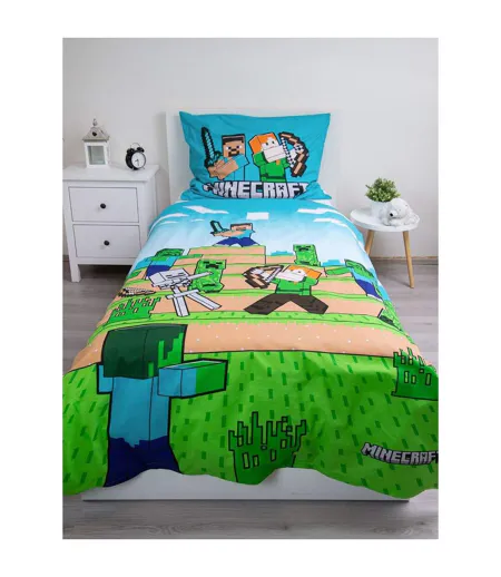 We Got This Single Duvet Cover Set Multicoloured Minecraft
