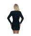 Robe Courte Motif/style Paillette Femme Vert AX Paris-3