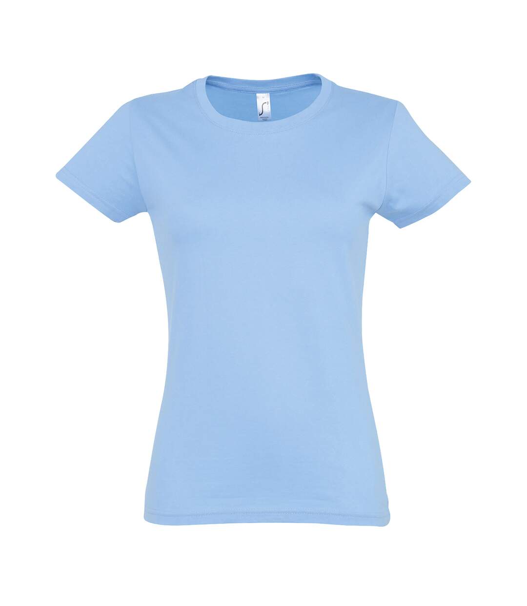 T-shirt imperial femme bleu ciel SOLS