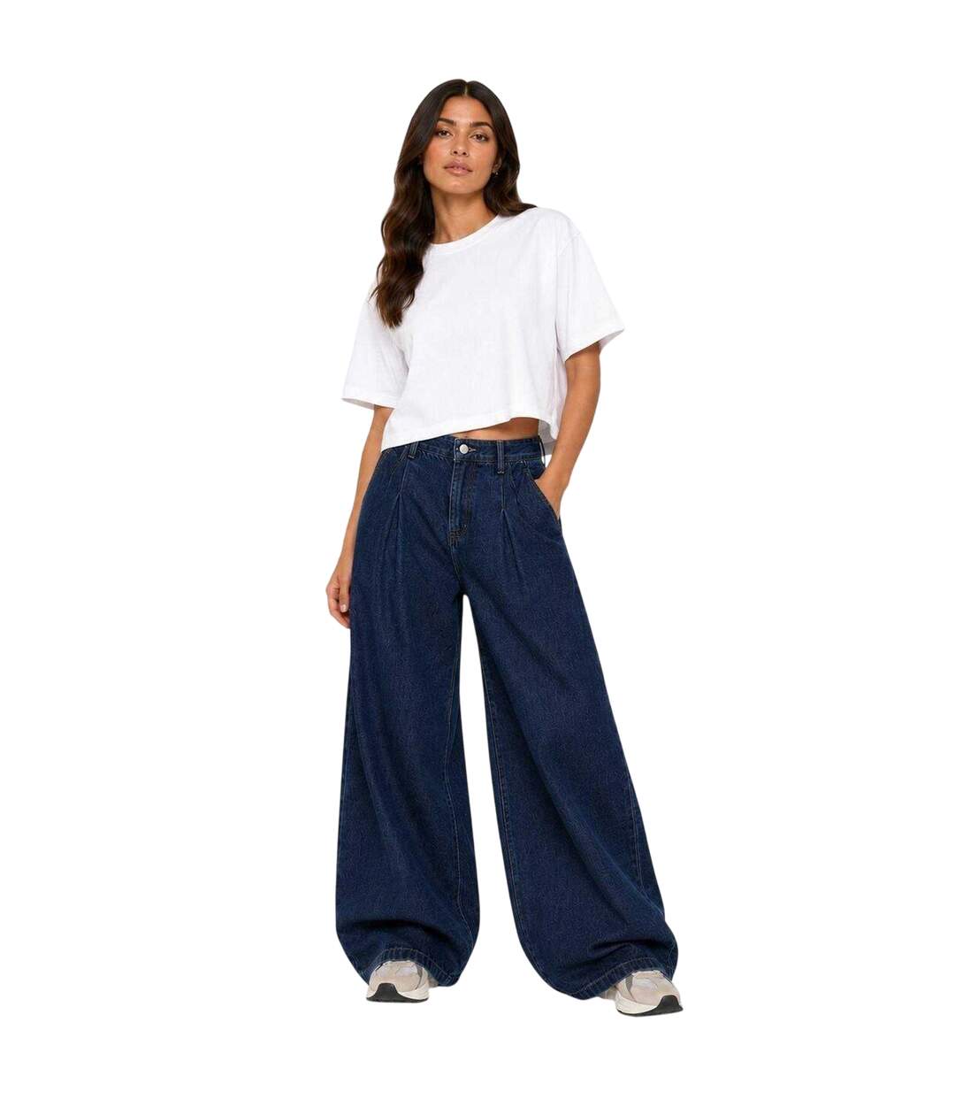 Jean Femme Bleu Indigo I Saw It First-4
