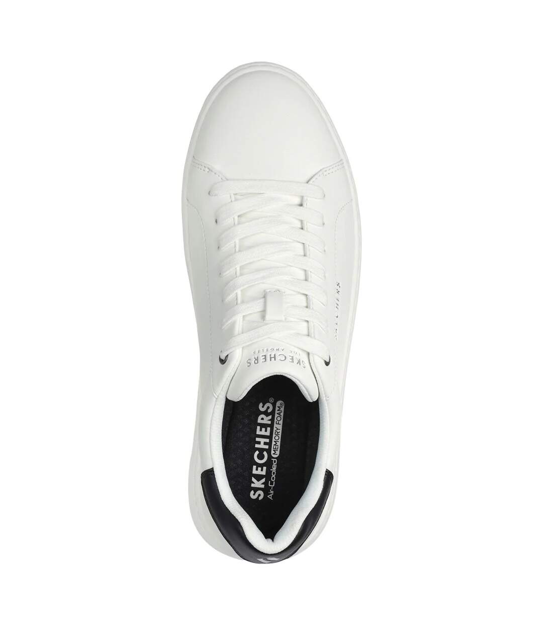 Mens Court Break Suit Trainers White Skechers-4