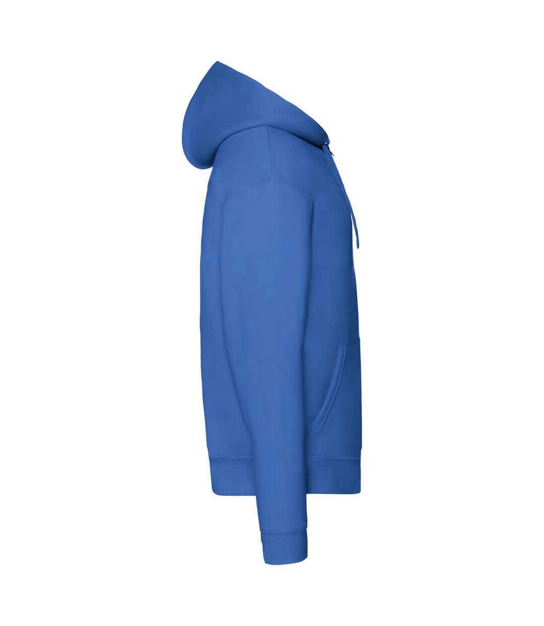 Unisex Adult Premium Full Zip Hoodie Royal Blue Fruit Of The Loom-3