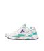 Baskets blanche/verte/violet homme le coq sportif lcs r1100 nineties-1