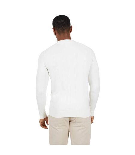 Pull Manches Longues Homme Vieux Blanc Brave Soul