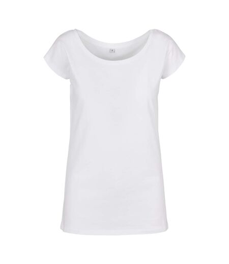 T-shirt Femme Blanc Build Your Brand